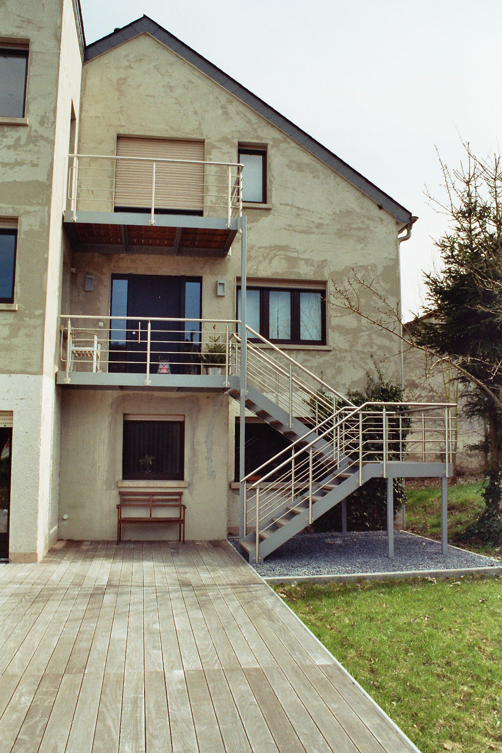 Escalier et terrasses belgique